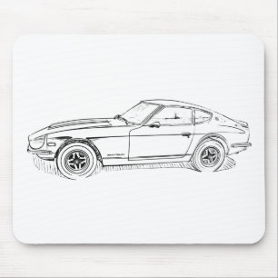 Datsun 240Z Mouse Pad