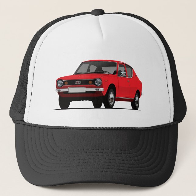  Datsun Cherry E10 100A/120A - 30+ colours - DIY - Trucker Hat (Front)