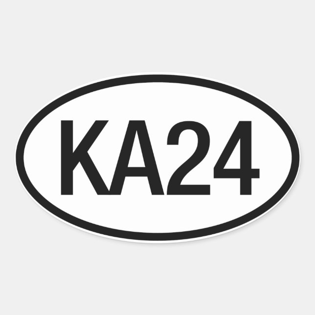 Datsun Nissan KA24 Engine Sticker (Front)
