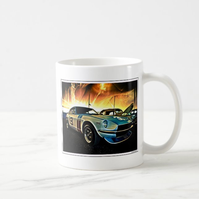 Datsun Z Race car Coffee Mug (Right)