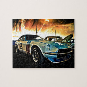 Datsun Z Race car Jigsaw Puzzle