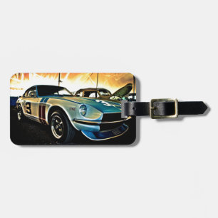 Datsun Z Race car Luggage Tag