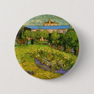 Daubigny's Garden by Vincent van Gogh 6 Cm Round Badge