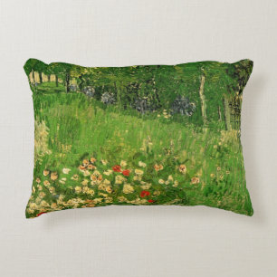 Daubigny's Garden by Vincent van Gogh, Le Jardin Decorative Cushion
