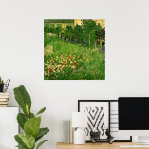 Daubigny's Garden by Vincent van Gogh, Le Jardin Poster
