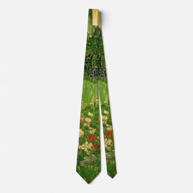 Daubigny's Garden by Vincent van Gogh, Le Jardin Tie (Front)