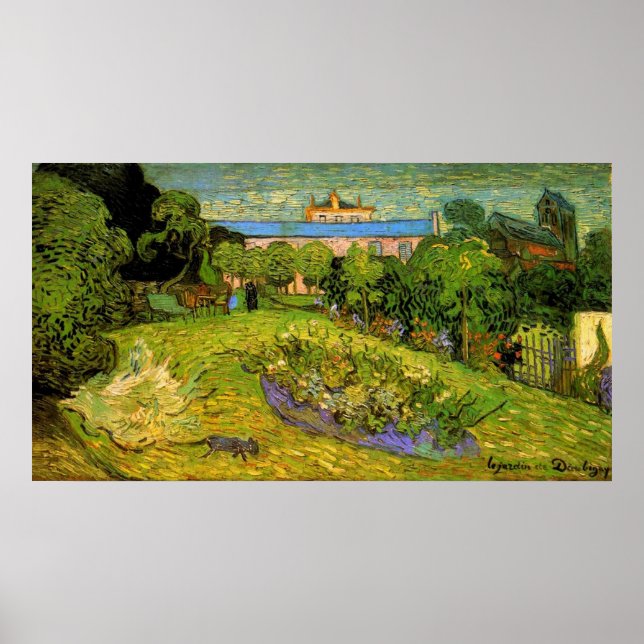 Daubigny's Garden  by Vincent van Gogh Poster (Front)