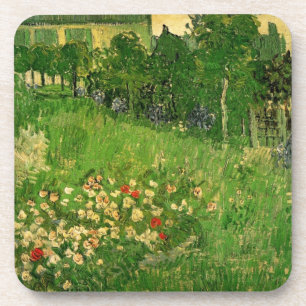 Daubigny's Garden by Vincent van Gogh, Vintage Art Coaster