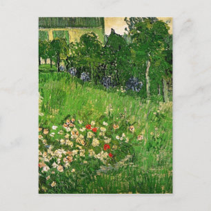 Daubigny's Garden. Vincent van Gogh. beautiful Postcard