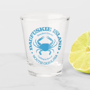 Daufuskie Island (crab) Shot Glass