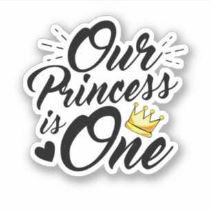 Daughter 1st Birthday Moms Dads Princess