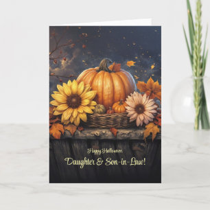 Daughter and Husband Son in Law Halloween Card