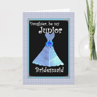 DAUGHTER  Be My Junior Bridesmaid Invite