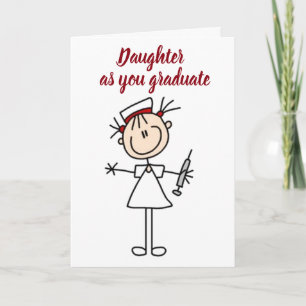 **DAUGHTER BECOMES NURSE** SO PROUD OF YOU CARD