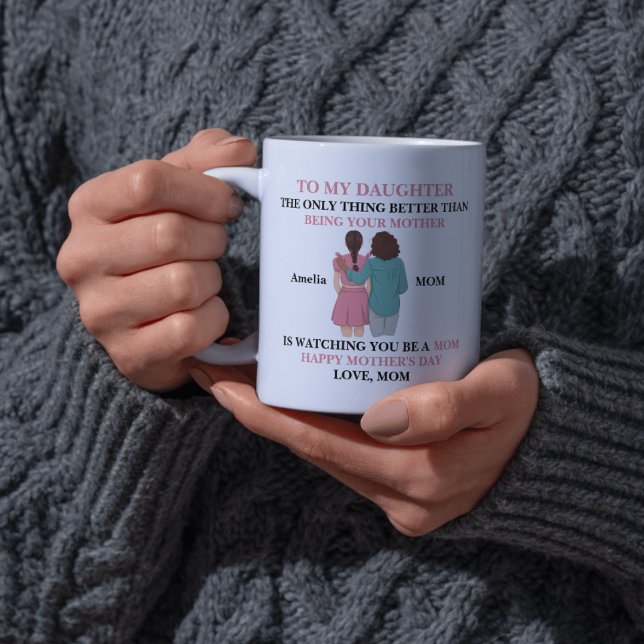 Daughter Becoming a Mother Mother’s Day Love Mug (Creator Uploaded)