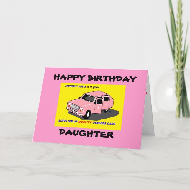 DAUGHTER BIRTHDAY CARD (Front)