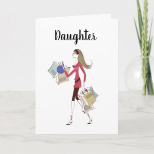 **DAUGHTER** CELEBRATE YOU!  BIRTHDAY CARD