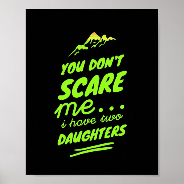 Daughter Funny mothers day gift for mother her mom Poster (Front)