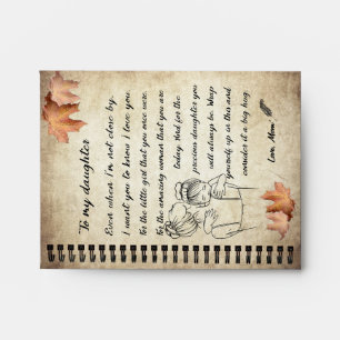 Daughter Gift Letter To My Daughter From Mum Envelope