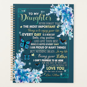 Daughter Gifts   Letter To My Daughter From Dad Planner