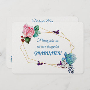 Daughter Graduation Invitations