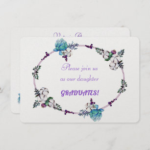 Daughter Graduation Invitations