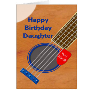 Daughter Guitar Player Birthday