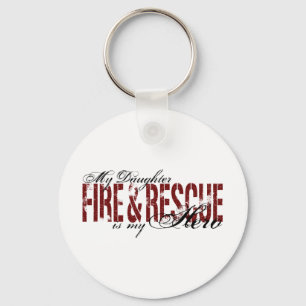 Daughter Hero - Fire & Rescue Key Ring