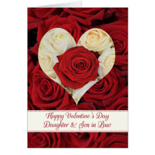 Daughter & Husband Happy Valentine's Day Roses