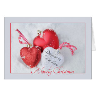 Daughter & Husband Merry Christmas card