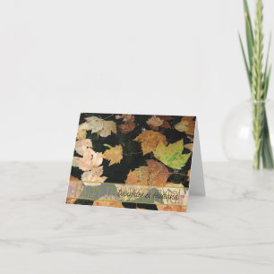 Daughter & Husband Thanksgiving Card