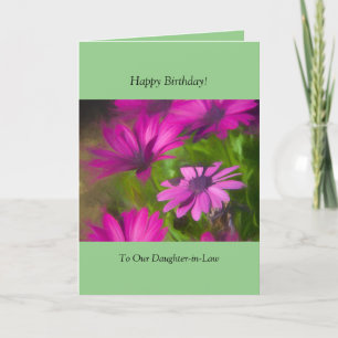 Daughter-in-law Birthday Greeting Card