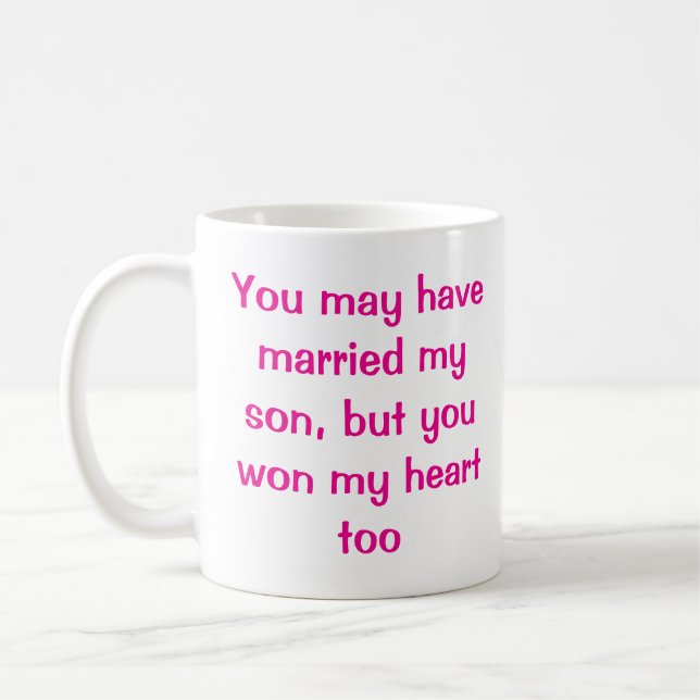 Daughter-in-Law Gift Coffee Mug (Left)