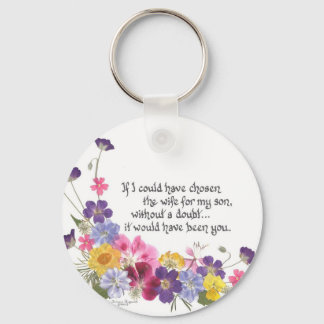 Daughter-in-Law gift Key Ring
