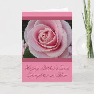 Daughter in Law   Happy Mother's Day rose card