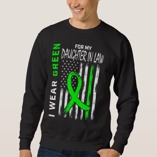 Daughter In Law Kidney Disease Cerebral Palsy Awar Sweatshirt (Front)