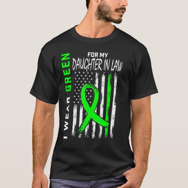 Daughter In Law Kidney Disease Cerebral Palsy Awar T-Shirt (Front)