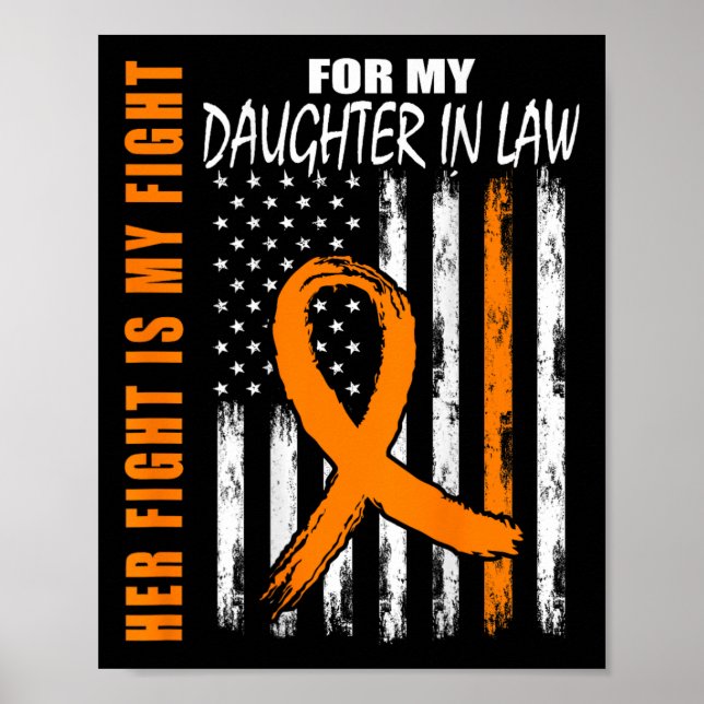 Daughter In Law Multiple Sclerosis Awareness Ms Fl Poster (Front)