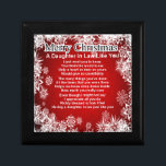 Daughter in Law Poem - Christmas Design Gift Box<br><div class="desc">A great gift for a daughter in law at christmas.</div>