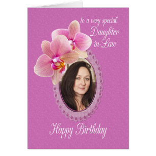 Daughter in Law Special Birthday Wishes Orchids