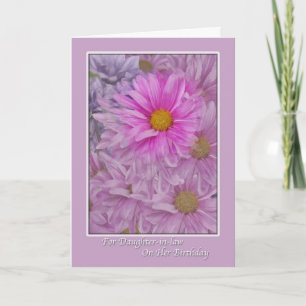 Daughter-in-law's Birthday with Gerbera Daisies Card