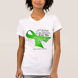 Daughter Lime Green Ribbon - Lymphoma T-Shirt