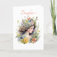 DAUGHTER LOVE CARD