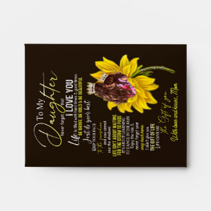 Daughter Lovers To My Daughter Love Mum Envelope