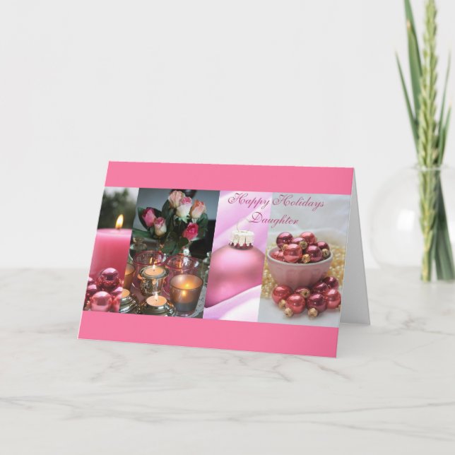 Daughter  Merry Christmas card (Front)