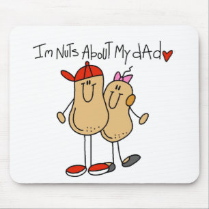 Daughter - Nuts About My Dad T-shirts and Gifts Mouse Pad