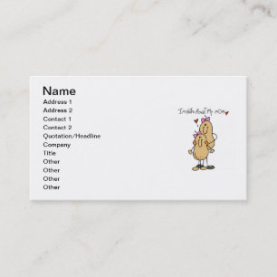 Daughter - Nuts About My Mum T-shirts and Gifts Calling Card