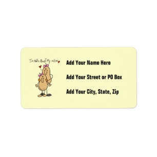 Daughter - Nuts About My Mum T-shirts and Gifts Label