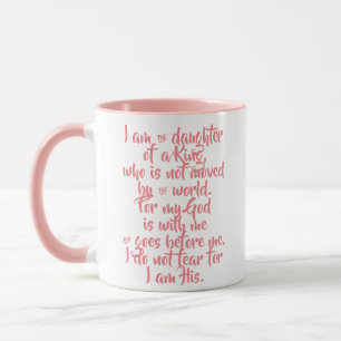 Daughter of a King coffee mug