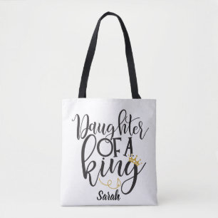 Daughter of a King Tote Bag